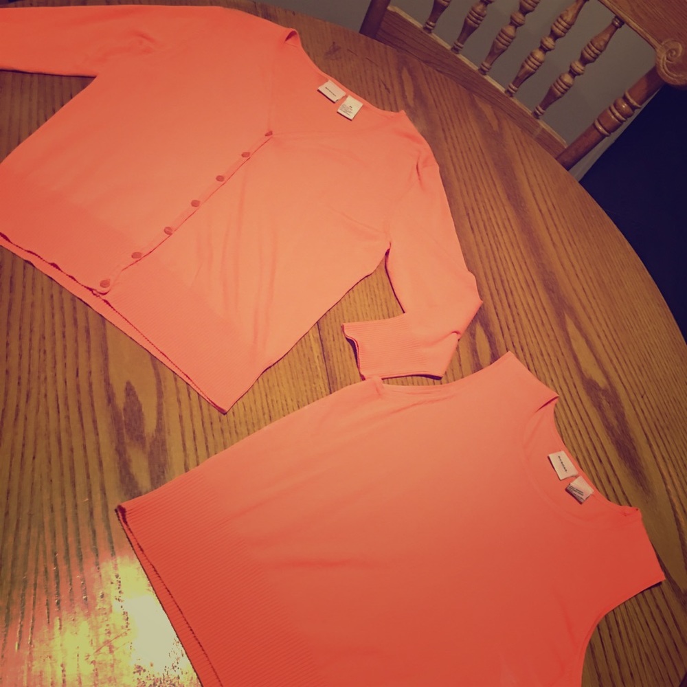 Cardigan and tank set